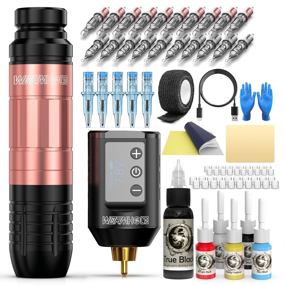 Wormhole Wireless Tattoo Pen Machine Kit WTK260