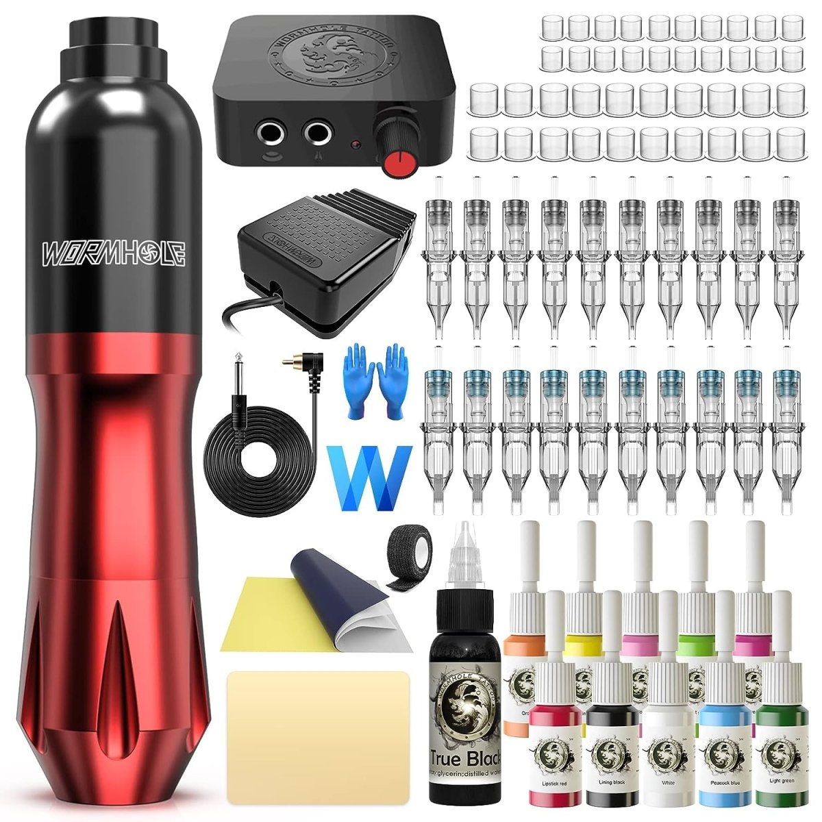 Wormhole Tattoo Pen Machine Kit - WTK079