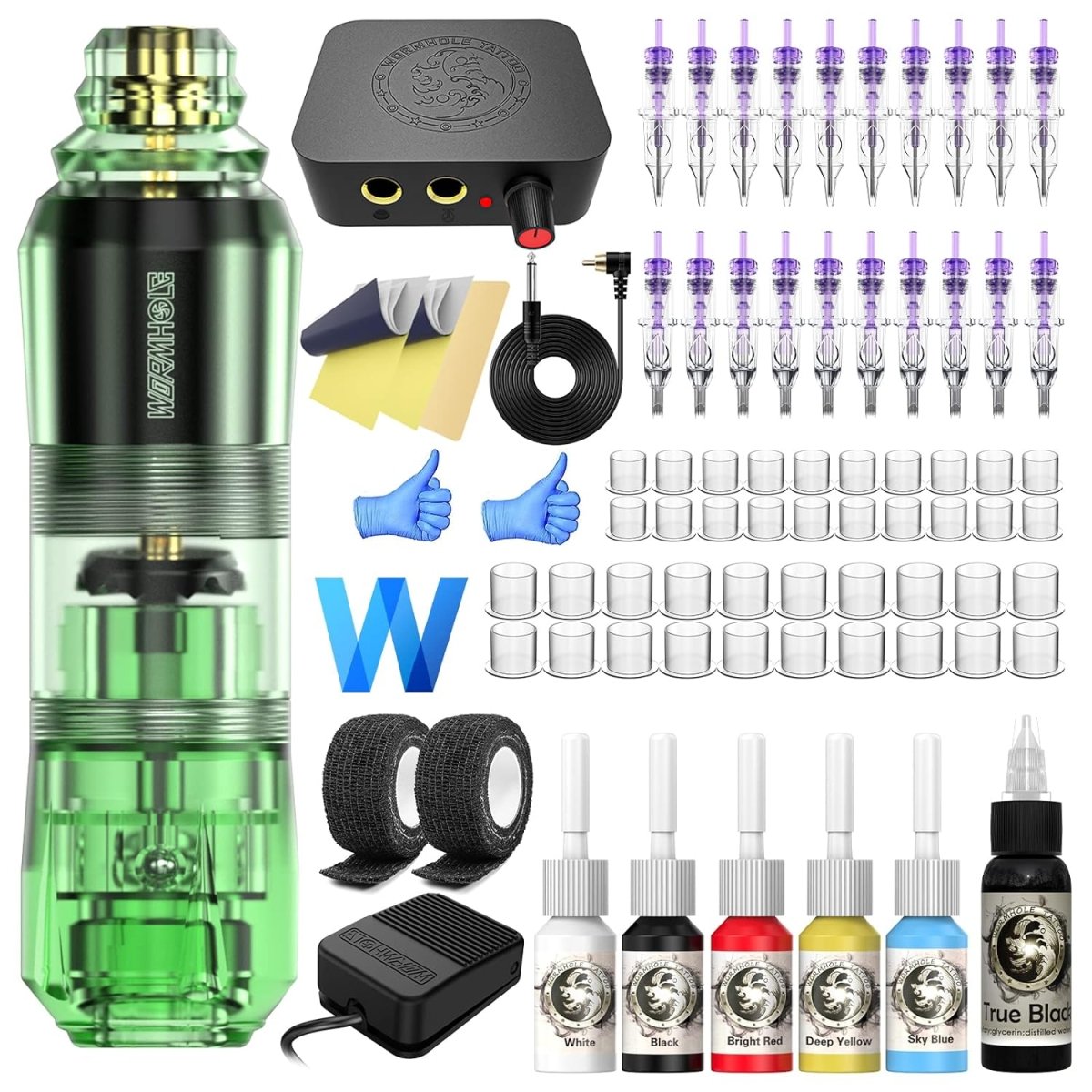 Wormhole Tattoo Pen Machine Kit WTK159