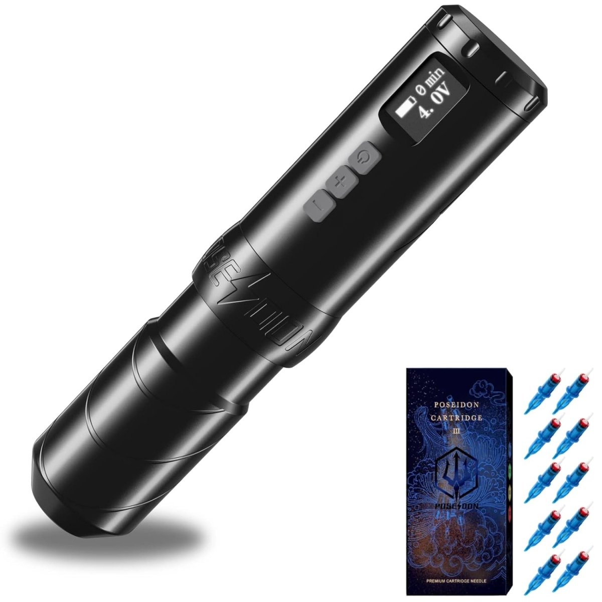 Poseidon Leap Wireless Tattoo Pen Machine Kit