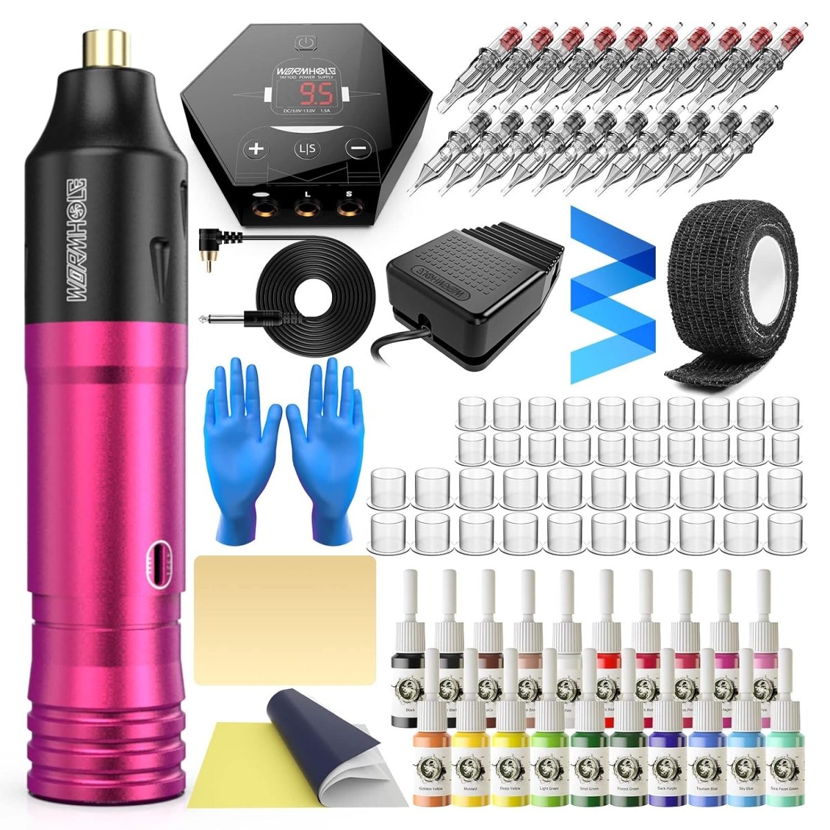 Wormhole Tattoo Pen Machine Kit WTK094