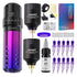 Mast Flip Purple Rotary Wireless Tattoo Pen Kit