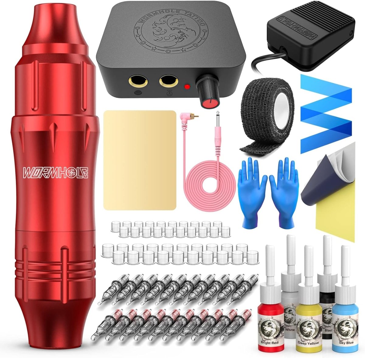 Wormhole Tattoo Pen Machine Kit - WTK143