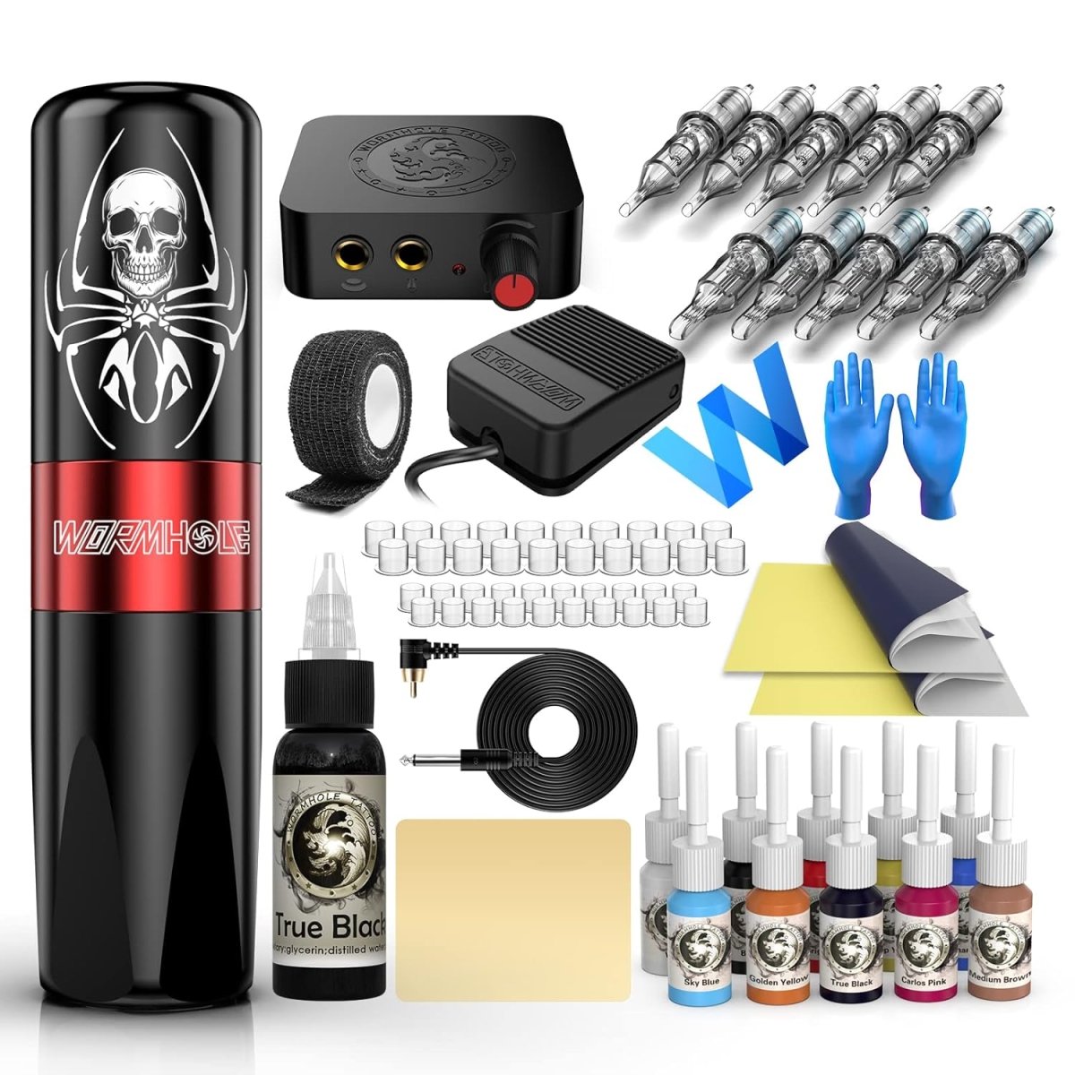 Wormhole Tattoo Pen Machine Kit - WTK187