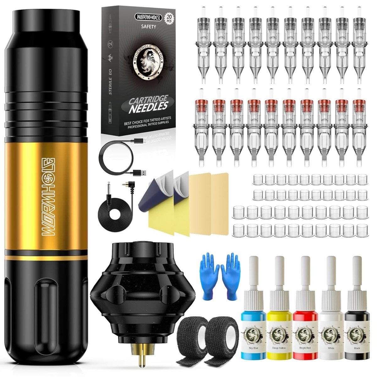 Wormhole Wireless Tattoo Pen Machine Kit WTK248