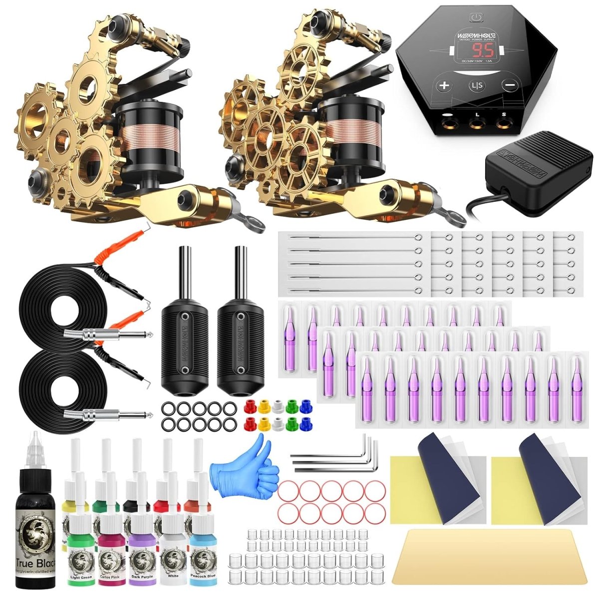 Wormhole Coil Tattoo Machine Kit TK104