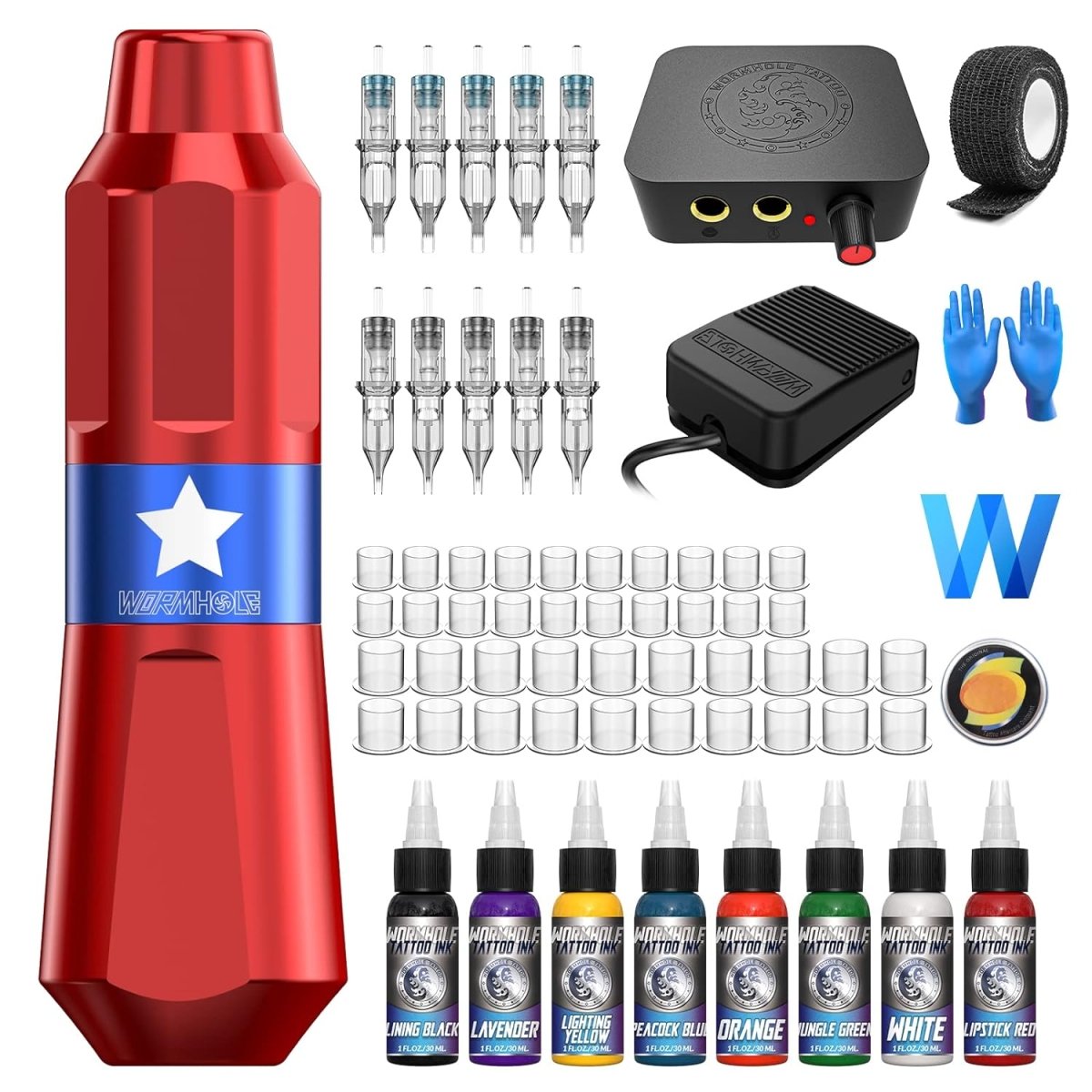 Wormhole Tattoo Pen Machine Kit WTK138