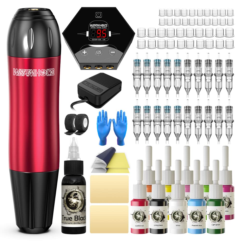 Wormhole Tattoo Pen Machine Kit WTK184