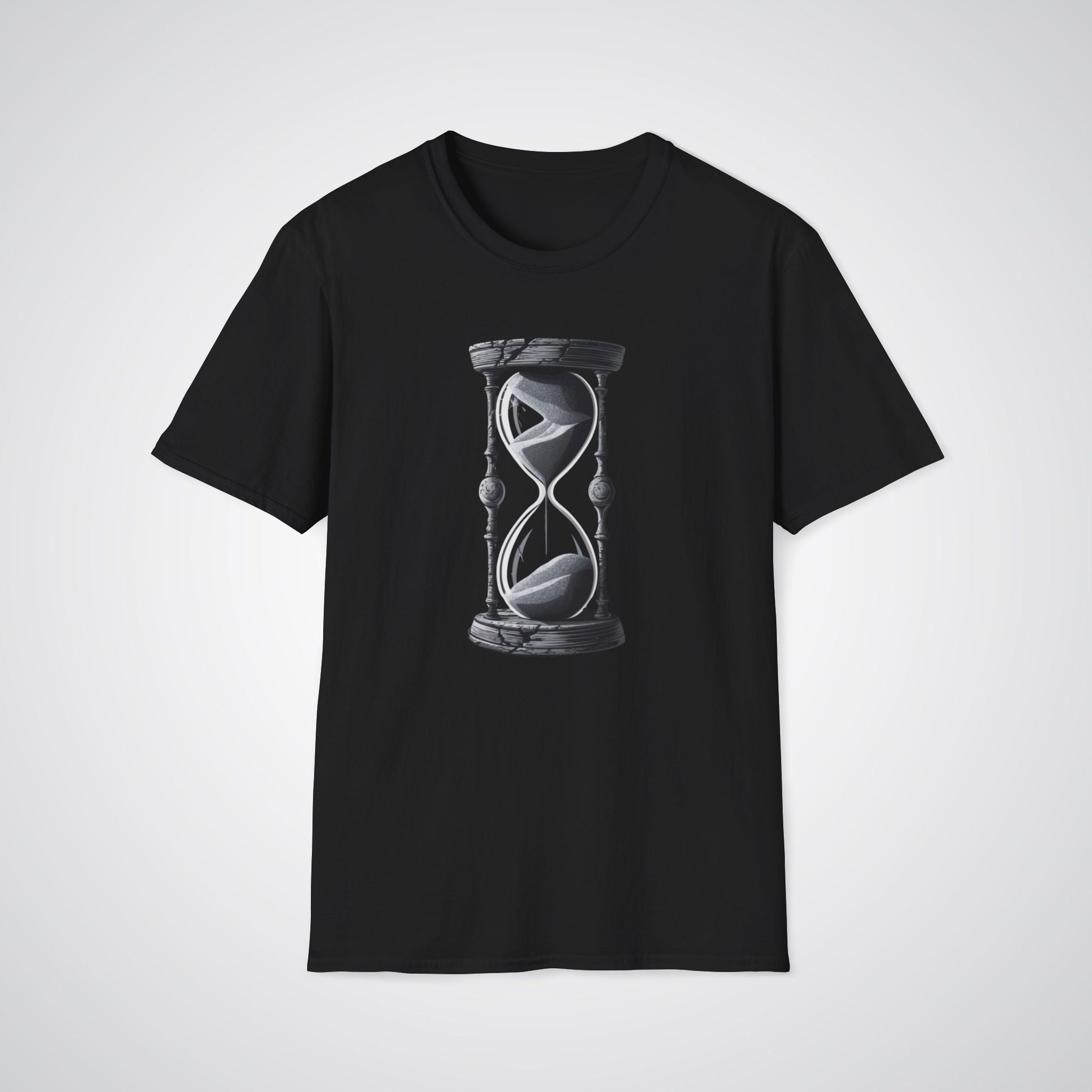 Timekeeper's Hourglass Realism Tattoo Unisex T-Shirt