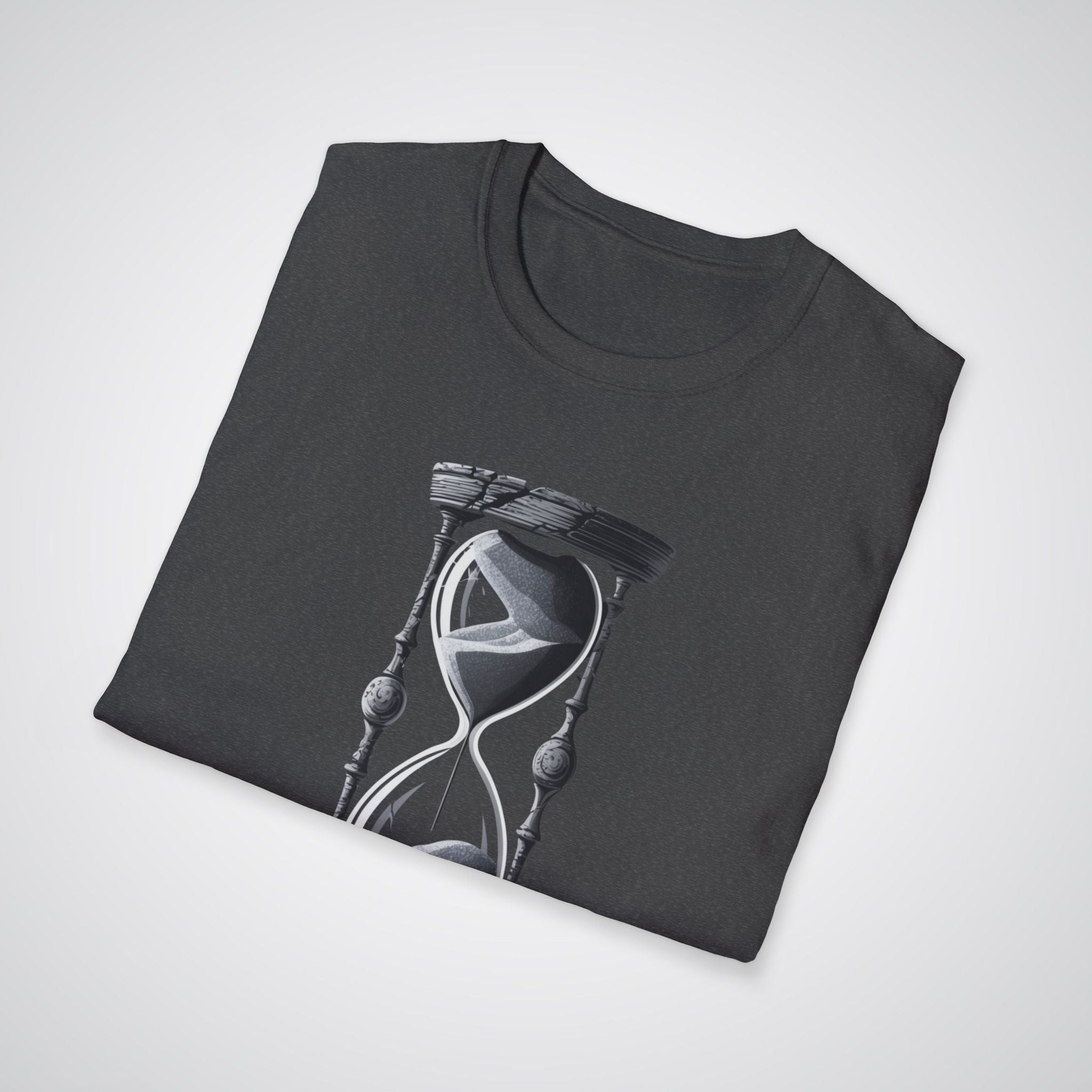 Timekeeper's Hourglass Realism Tattoo Unisex T-Shirt