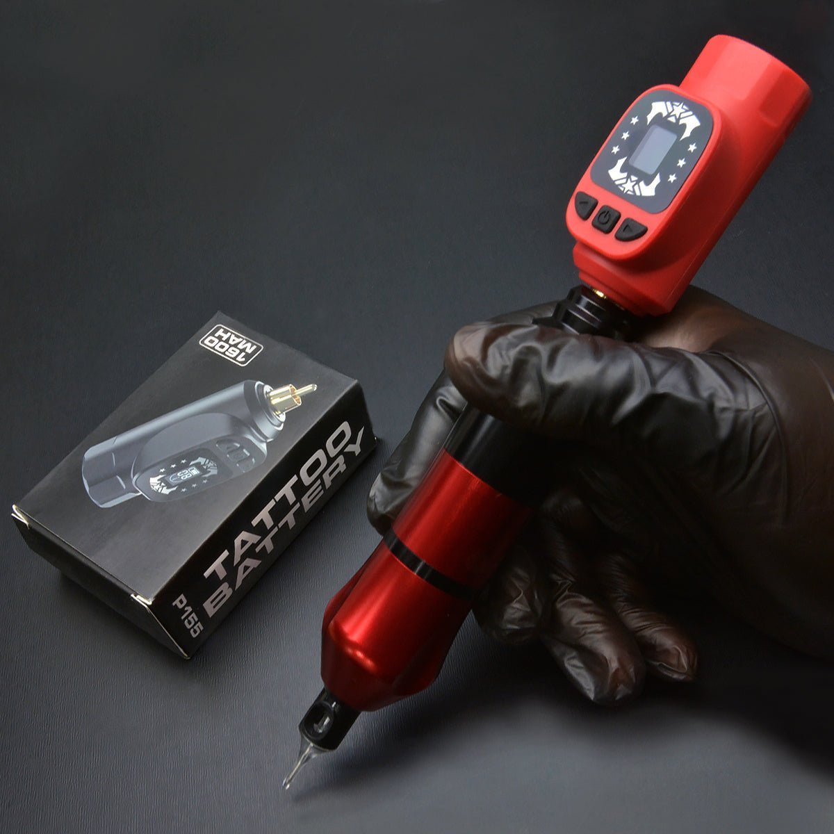 Blax 3.0 Wireless Tattoo Pen Machine Kit - Red