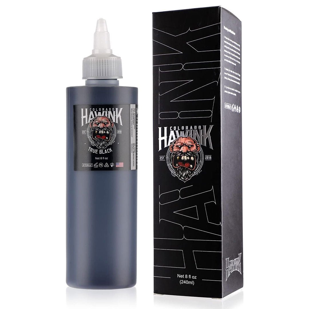 Hawink Tattoo Ink Black 8 oz