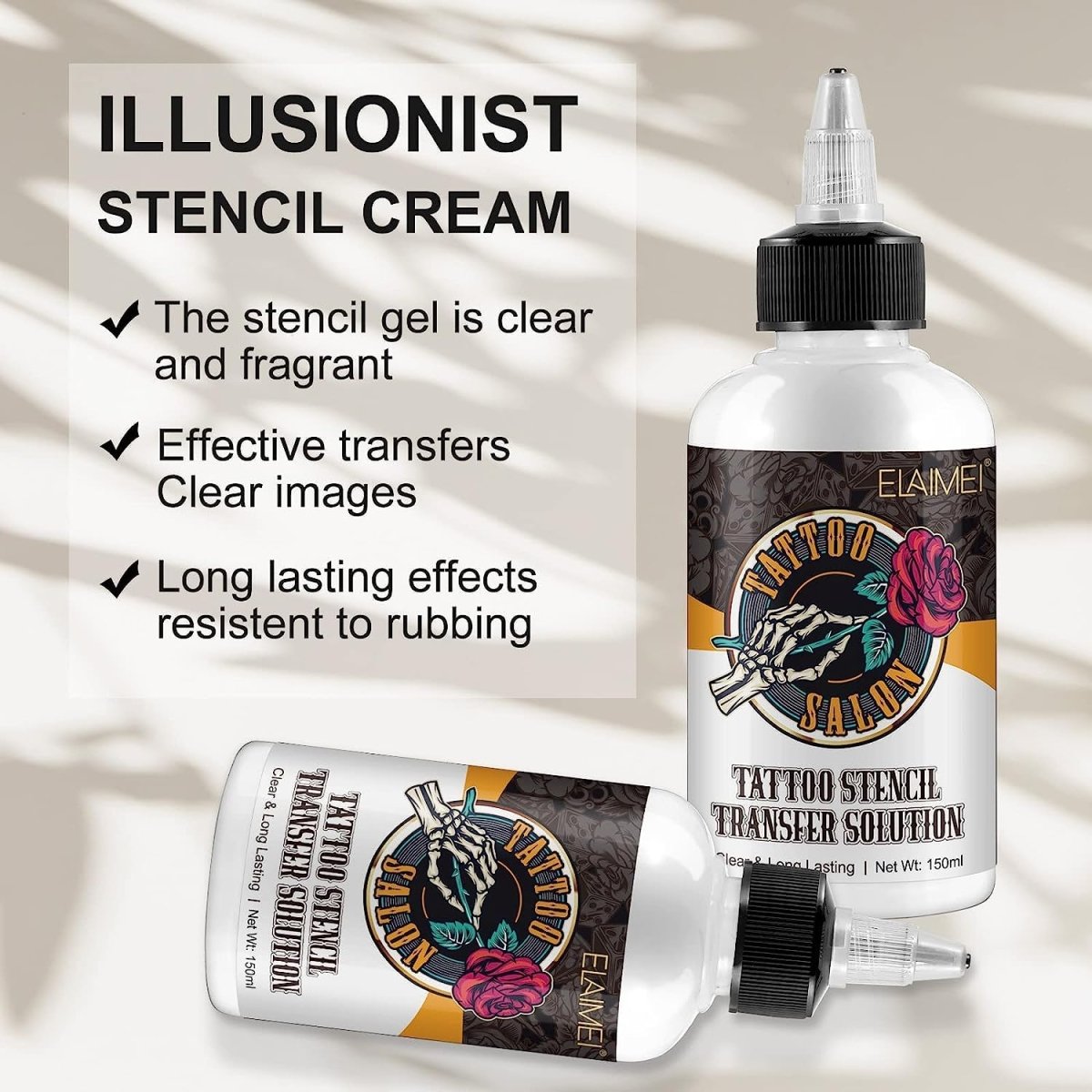 Elaimei Tattoo Stencil Transfer Gel Solution