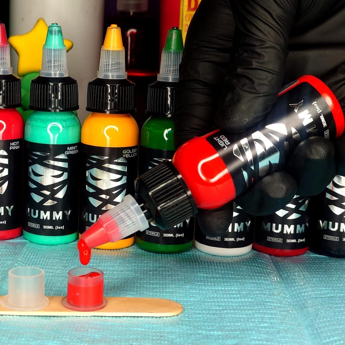 Mummy Light Red Tattoo Ink - 1 oz