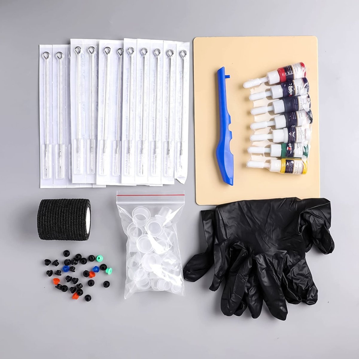 Hand Poke Tattoo Kit - Blue 2.0