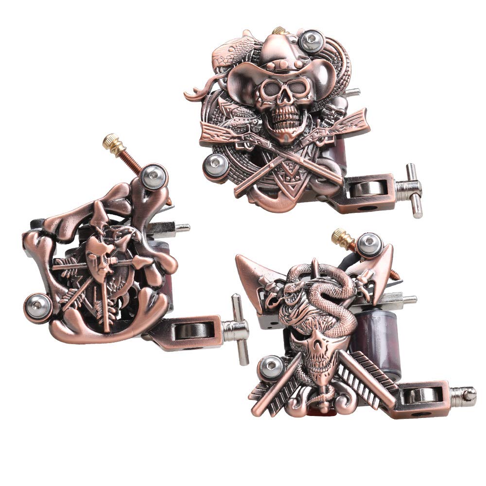 Dragonhawk Skull Coil Tattoo Machine Kit