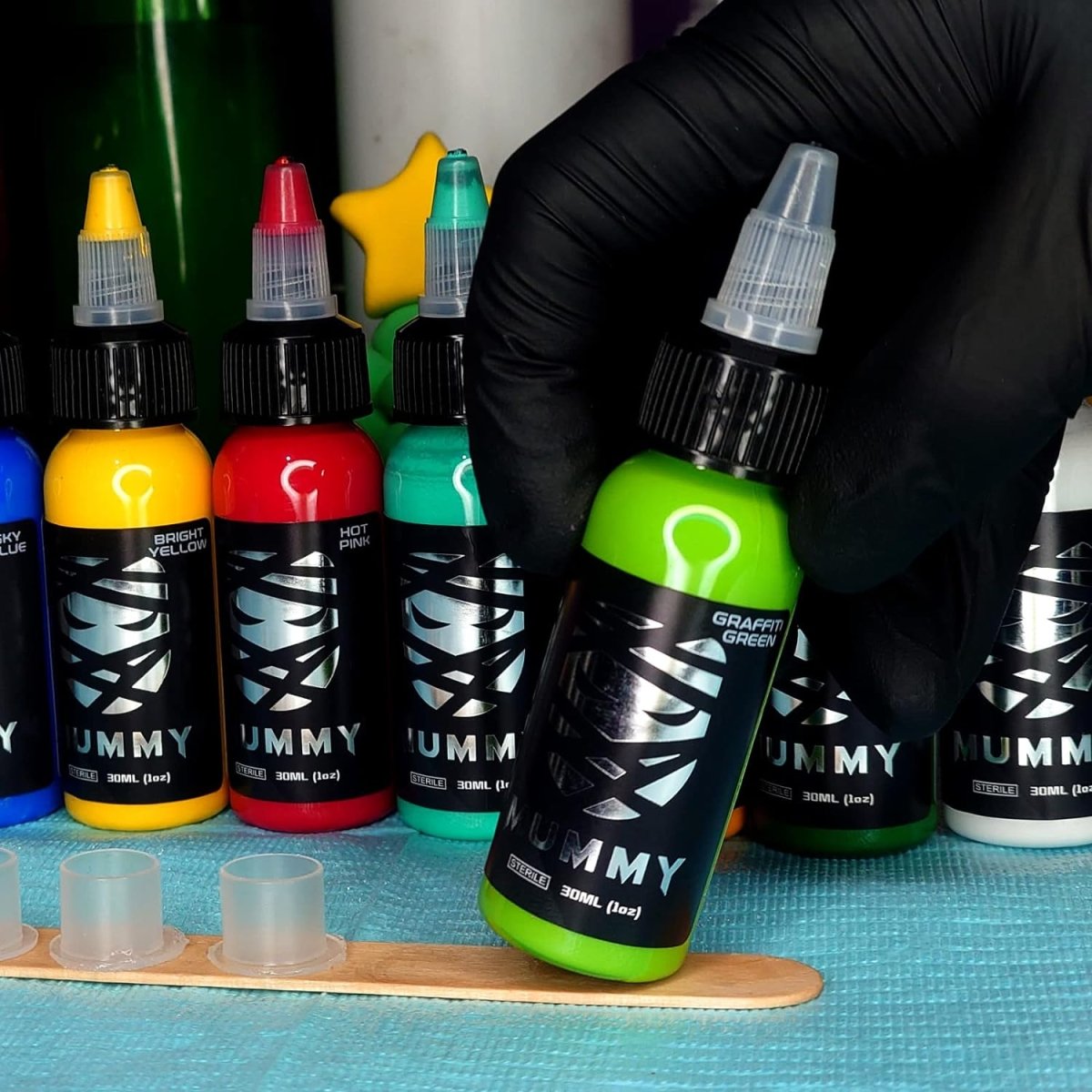 Mummy Graffiti Green Tattoo Ink - 1 oz