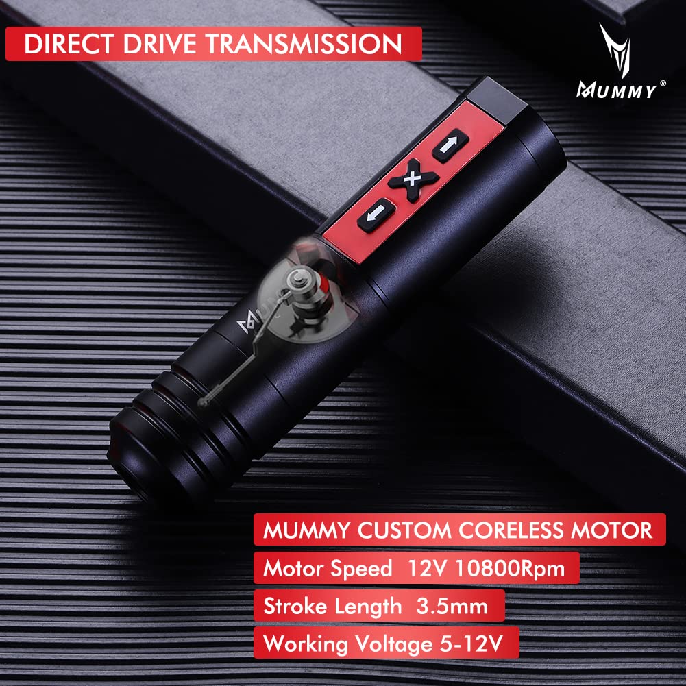 Mummy Wireless Tattoo Pen Machine B-1