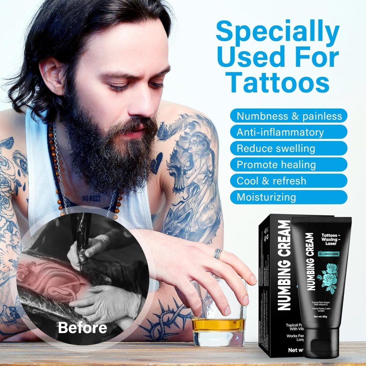 Tattoo Numbing Cream By Senhorita