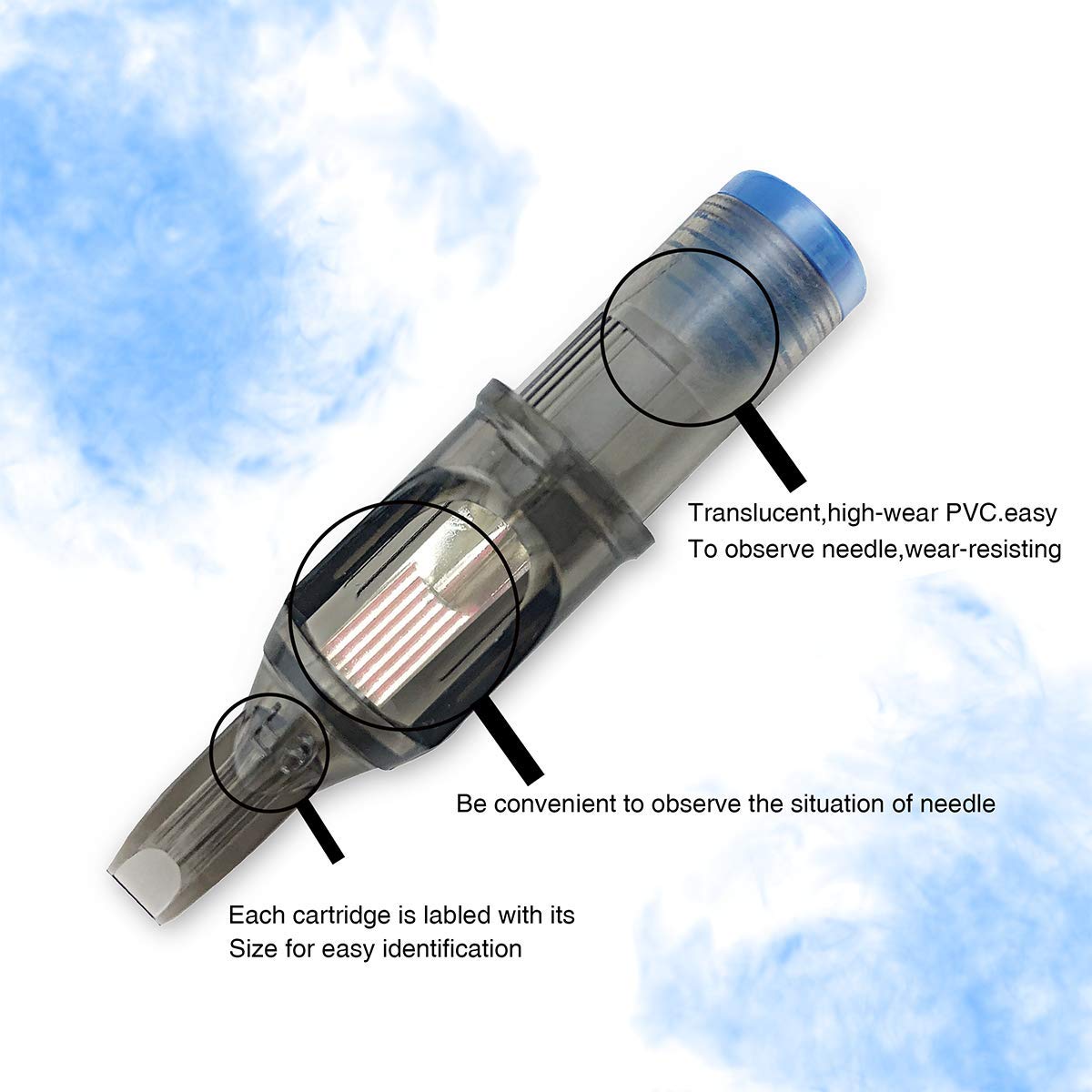 Poseidon Tattoo Mixed Cartridges V3 - 50pcs (Standard)