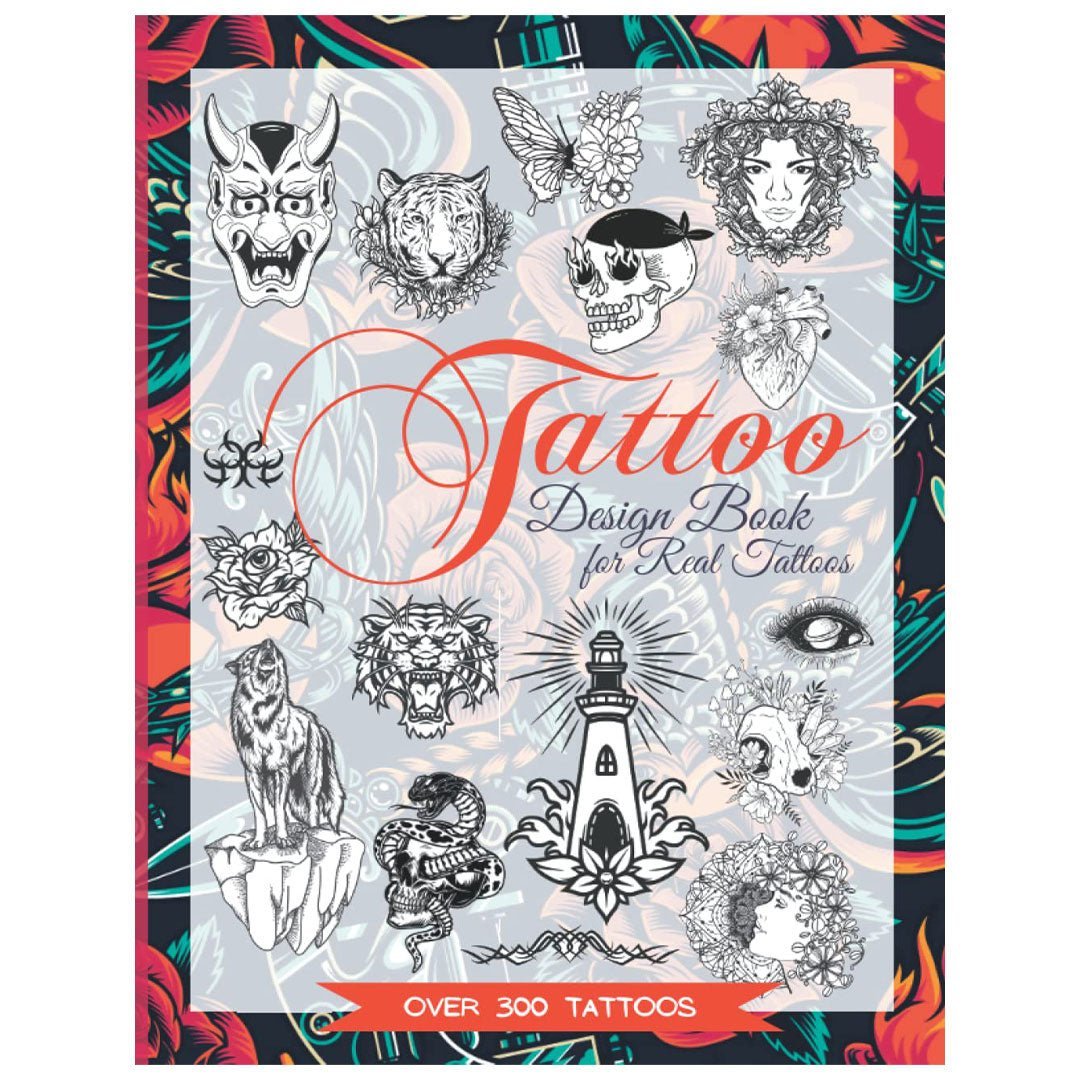 Tattoo Design Book for Modern, Vintage, Old School and Traditional Style