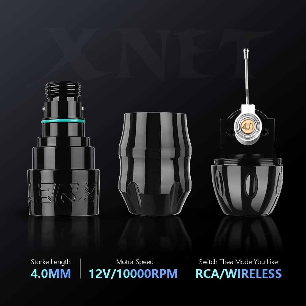 Xnet Sita Black Rotary Tattoo Pen Machine With Brushless Motor