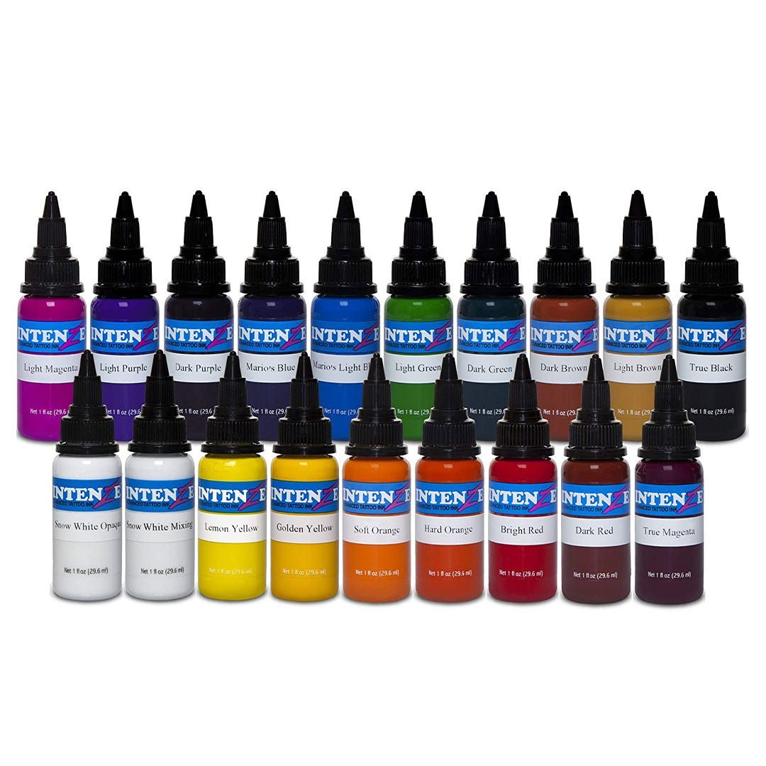 INTENZE Color Tattoo Ink Sets 1oz