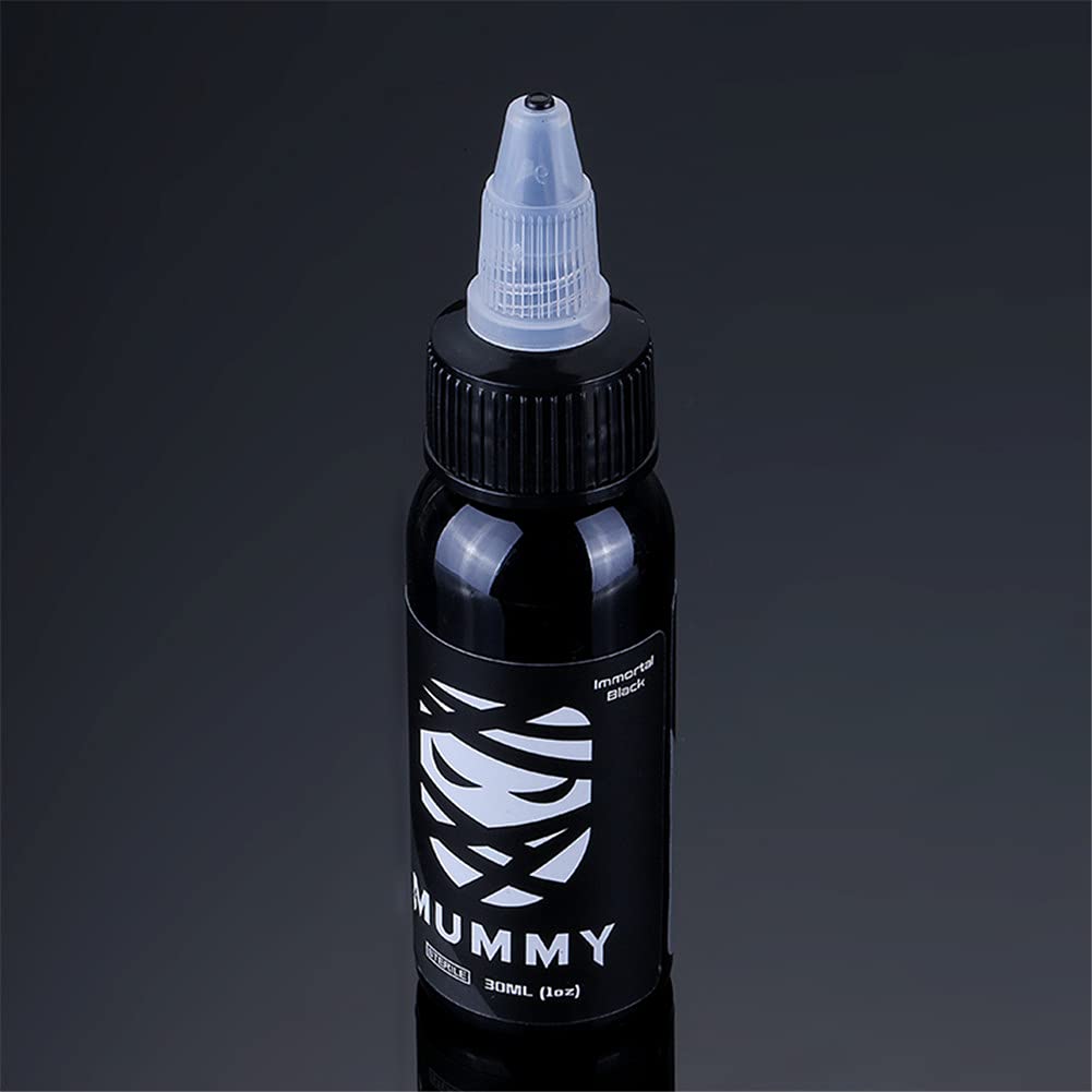 Mummy Black Tattoo Ink. 1 oz