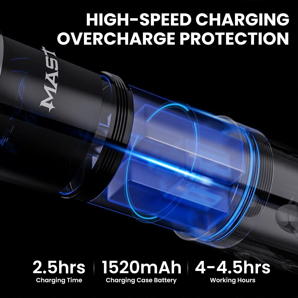 Mast Rider Pro Wireless Tattoo Pen Machine