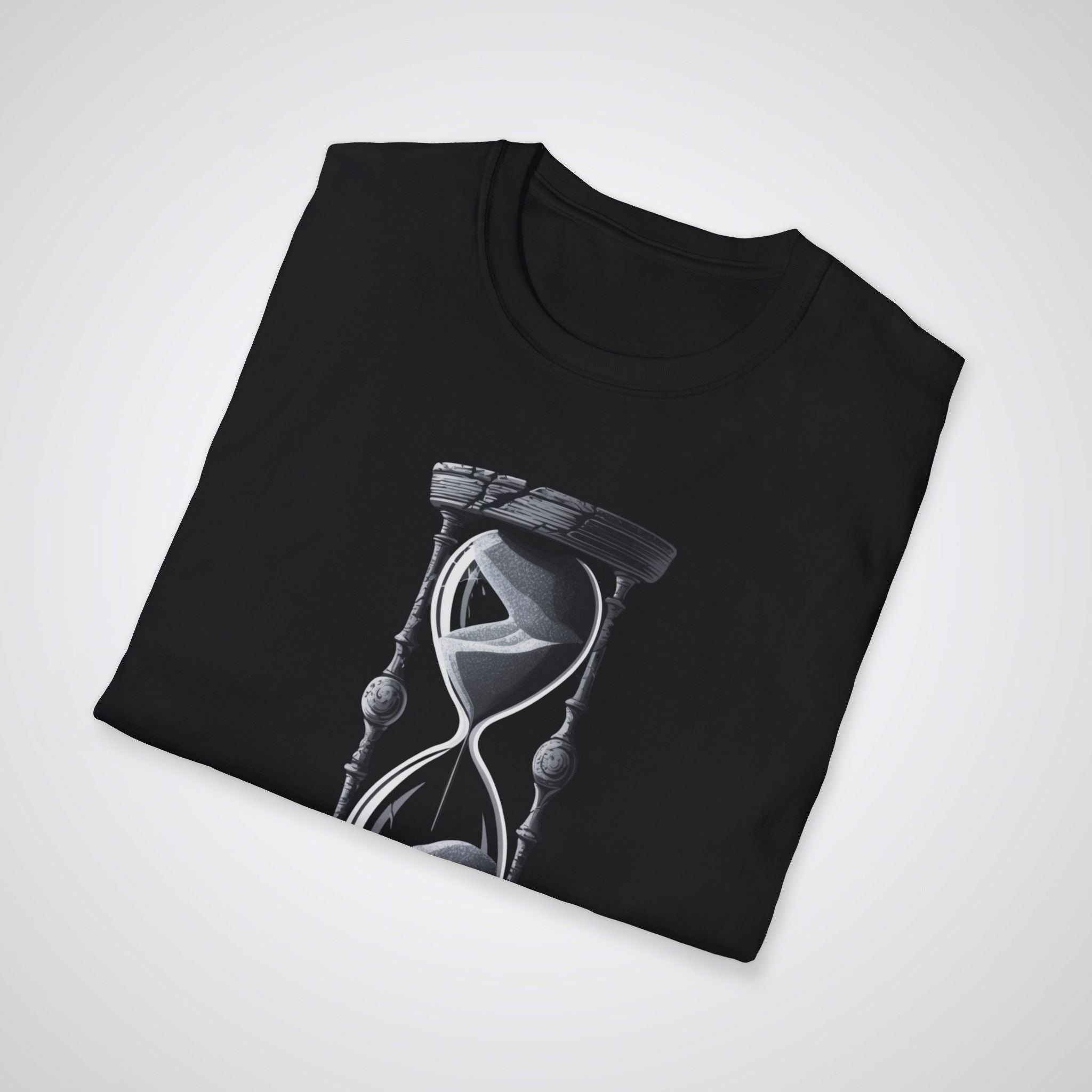 Timekeeper's Hourglass Realism Tattoo Unisex T-Shirt