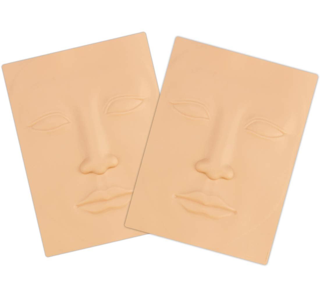 Face Silicone Practice Skin (2pcs)