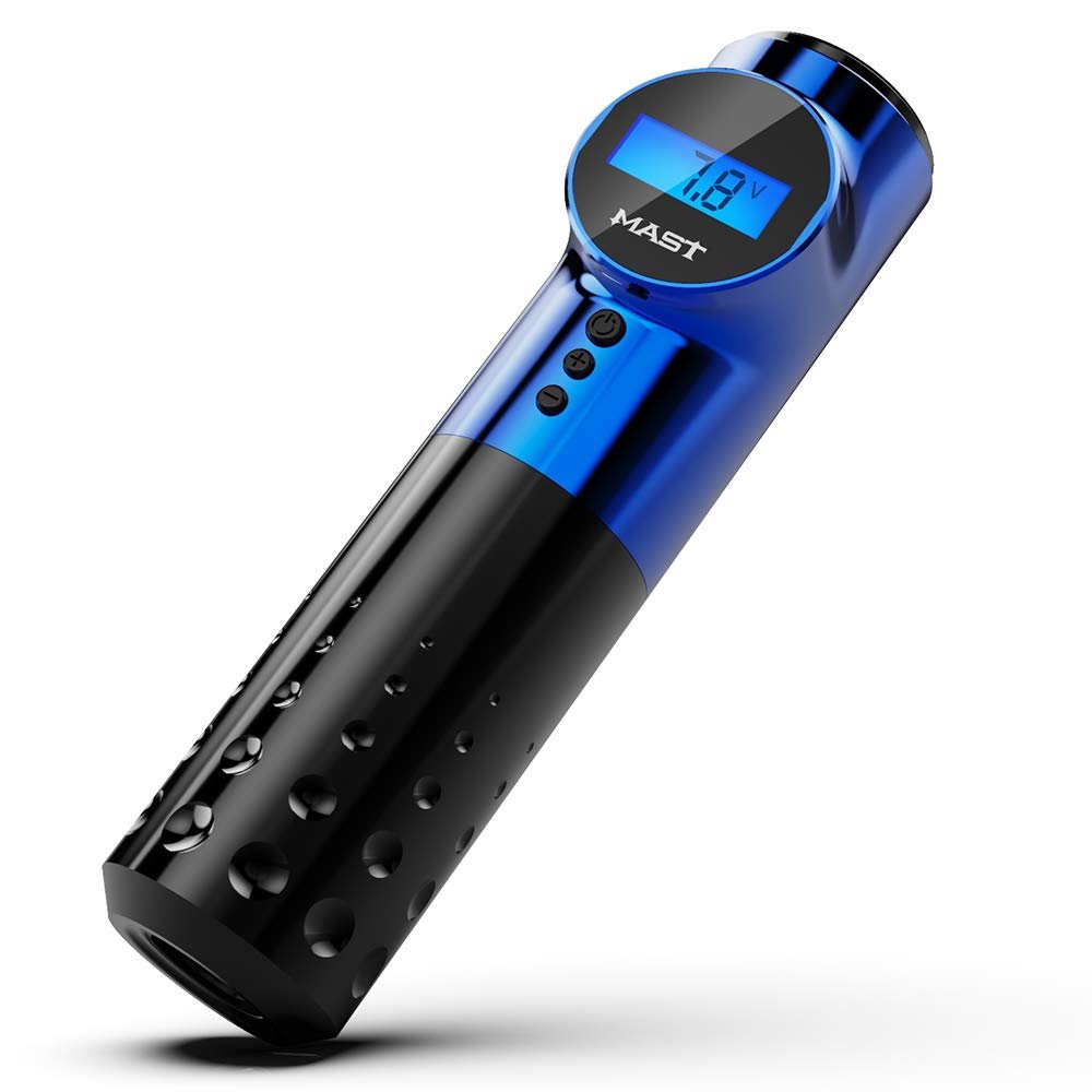 Mast Archer Blue Wireless Tattoo Pen Machine 3.5mm Stroke