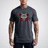 Wolf in Roses Neo-Traditional Tattoo Unisex T-Shirt