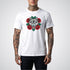 Wolf in Roses Neo-Traditional Tattoo Unisex T-Shirt