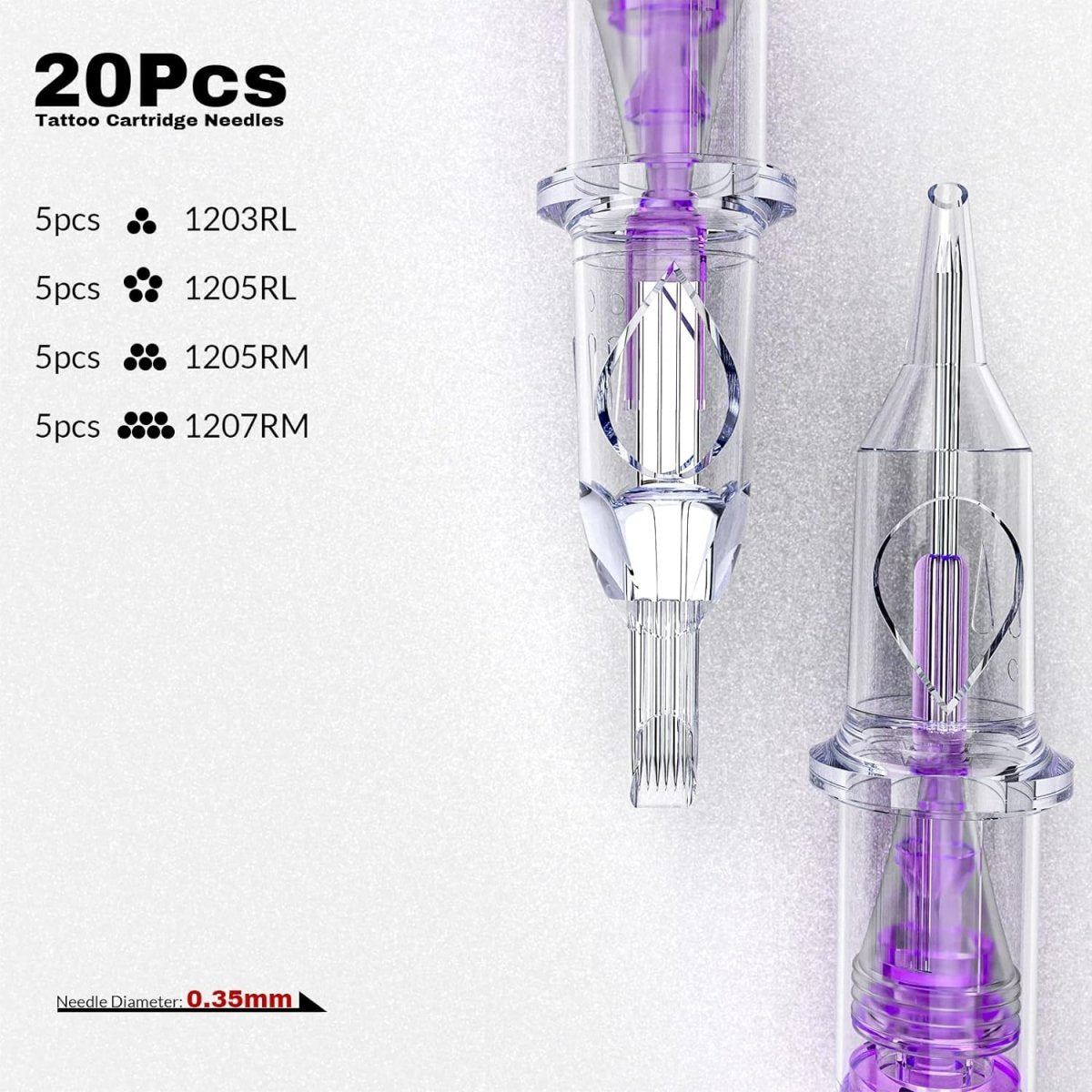 Wormhole Tattoo Pen Machine Kit - White WTK074