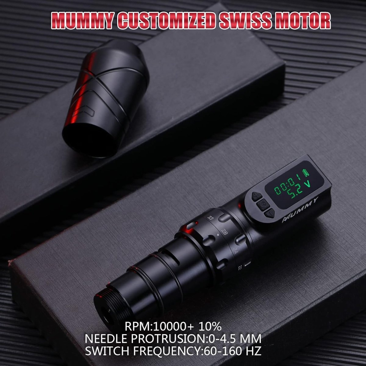 Mummy Anubis Wireless Tattoo Pen Machine