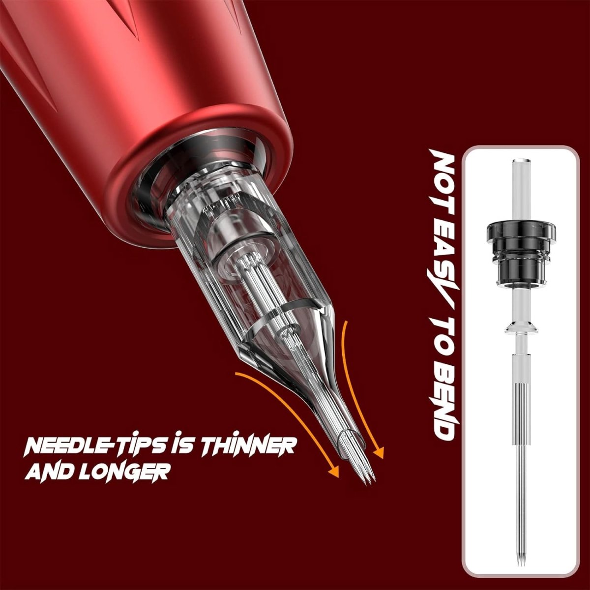 Wormhole Wireless Tattoo Pen Machine Kit Red TK137