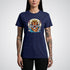 Tiger with Crown Neo-Traditional Tattoo Unisex T-Shirt