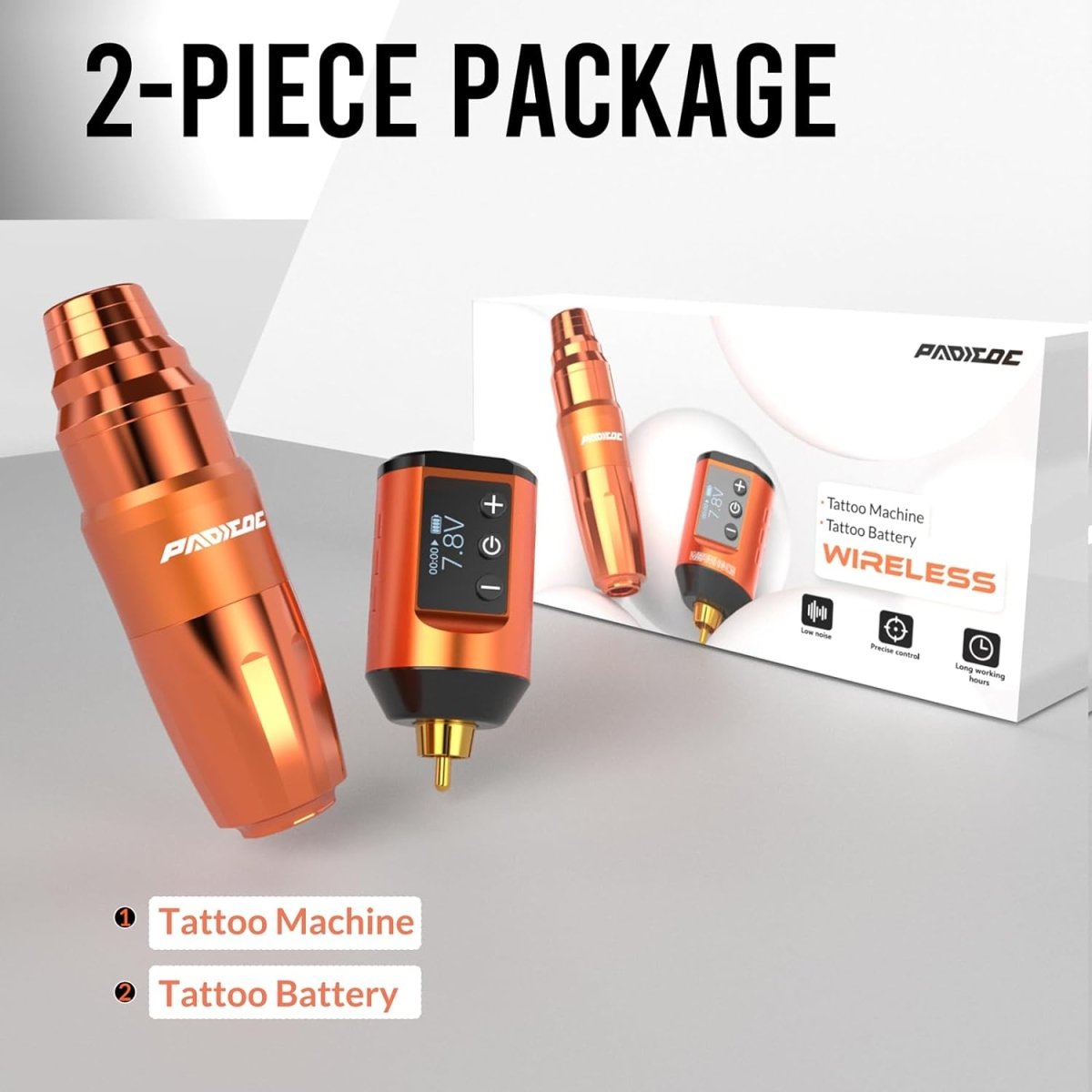 Padieoe Wireless Tattoo Pen Machine Kit WTK259