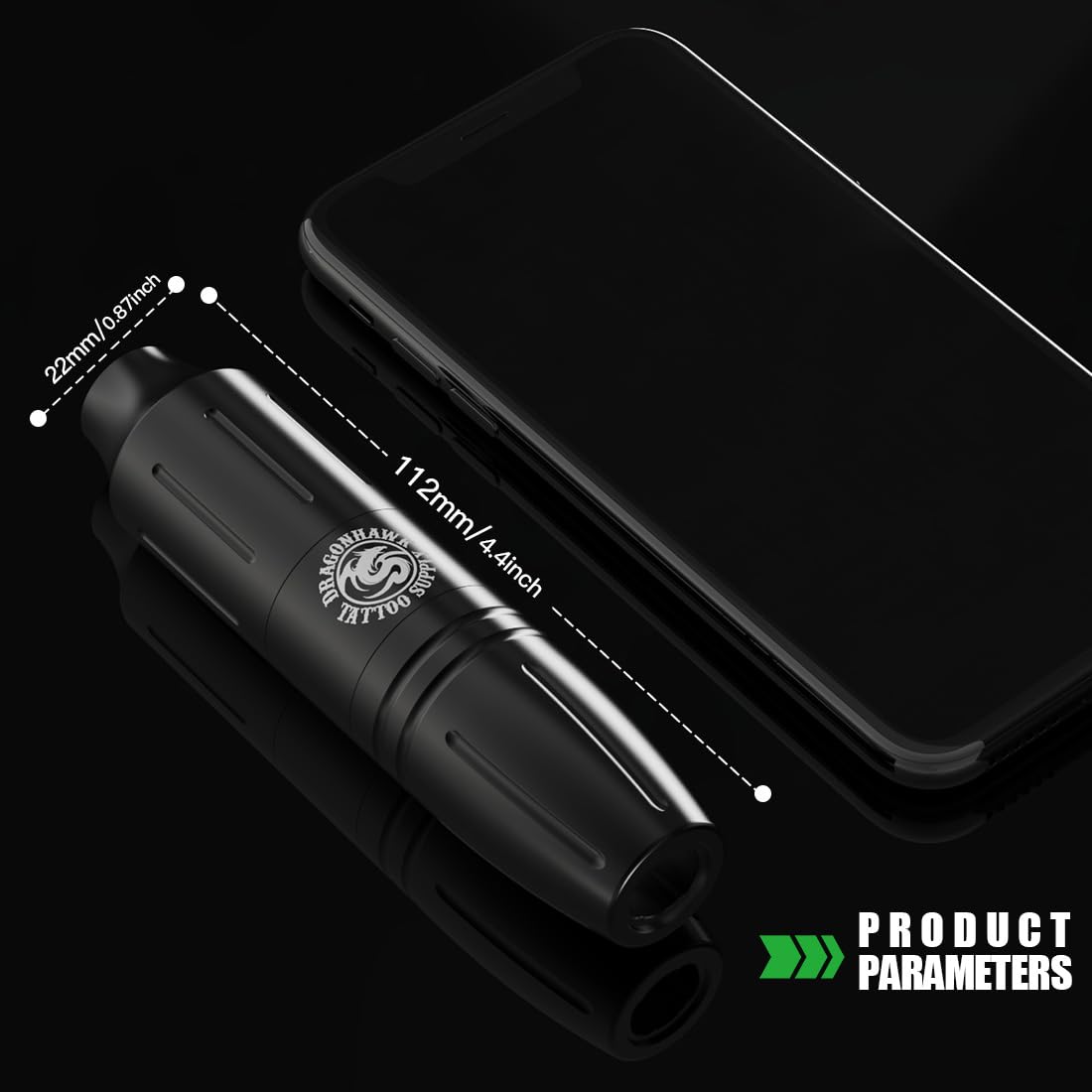 Dragonhawk S11 Wireless Tattoo Pen Machine Kit