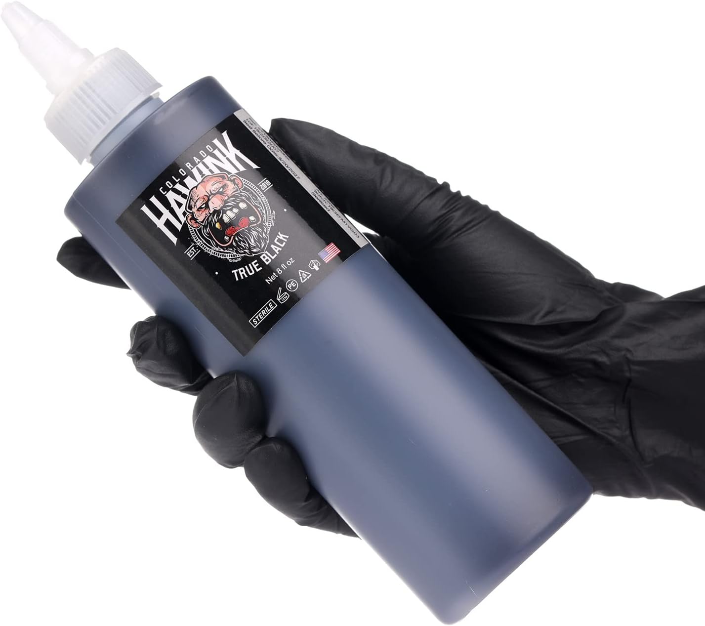 Hawink Tattoo Ink Black 8 oz