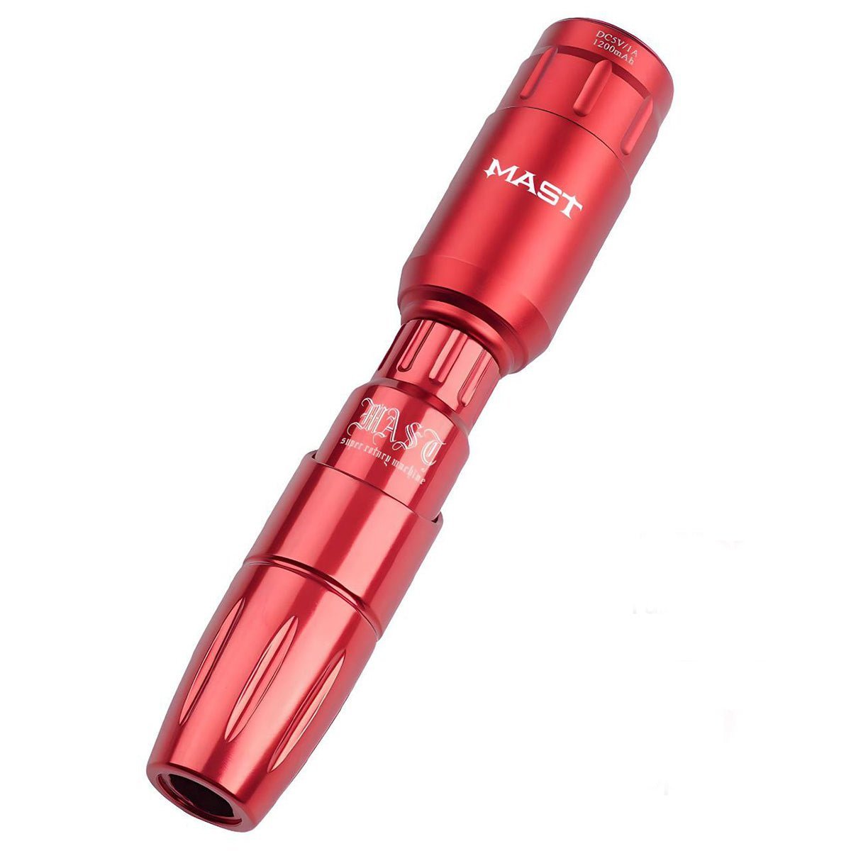 Mast Tour-R Wireless Tattoo Pen Machine Kit - Red