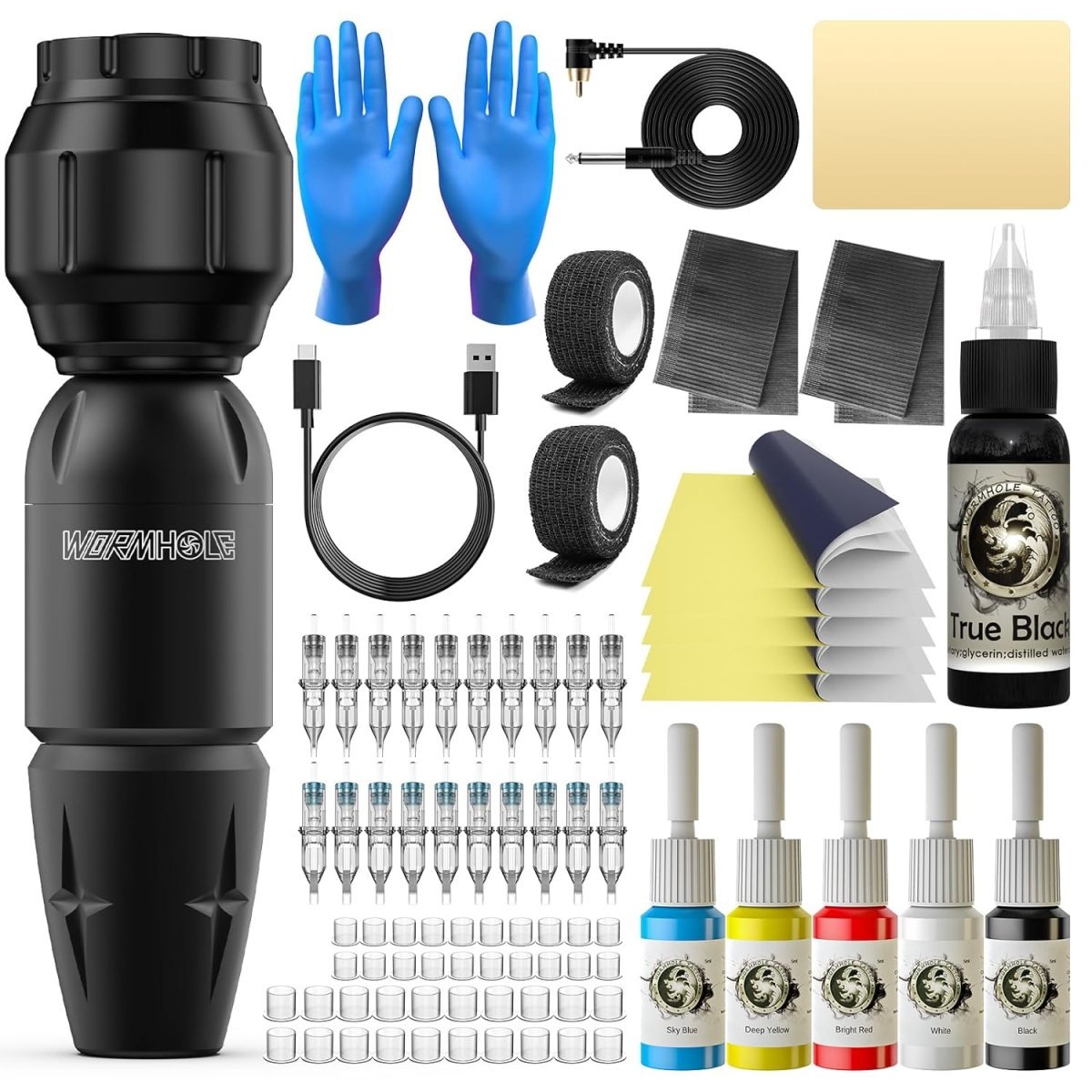 Wormhole Wireless Tattoo Pen Machine Kit WTK112