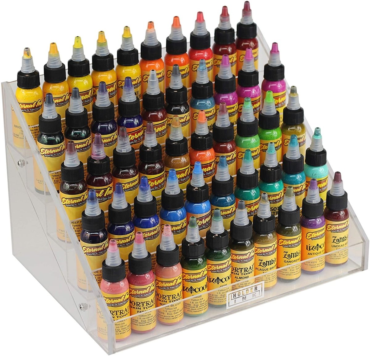 Holder Ink Acrylic 50 Bottles Organizer