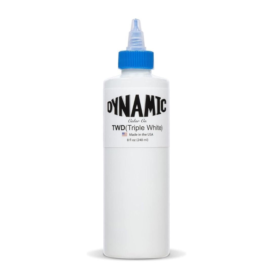 Dynamic Triple White Tattoo Ink - 8oz