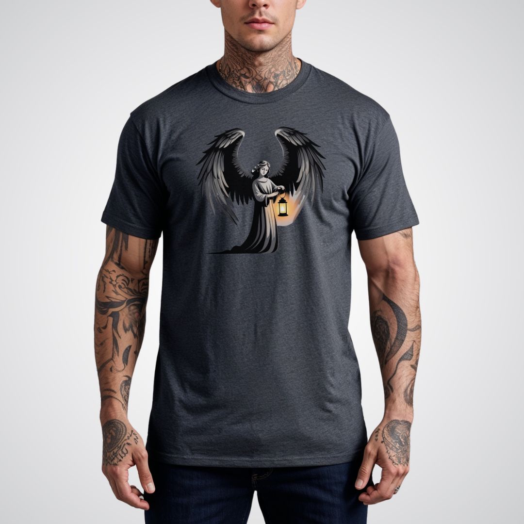 Angel of Hope Realism Tattoo Unisex T-Shirt - Tattoo Unleashed