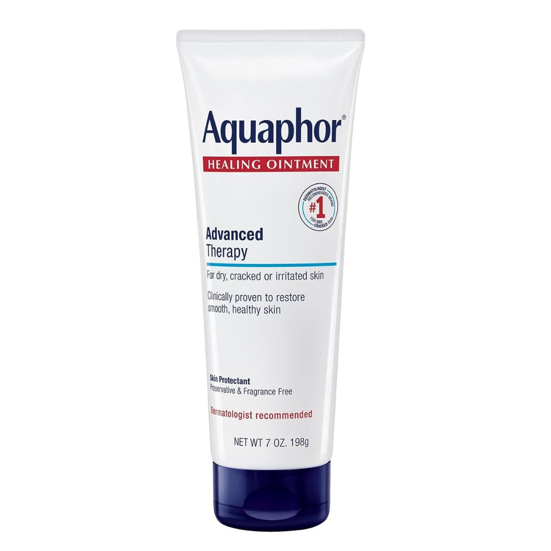 Aquaphor Healing Ointment - Dry Skin Moisturizer - 7 oz Tube - Tattoo Unleashed