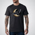 Bat with Crescent Moon Neo - Traditional Tattoo Unisex T-Shirt - Tattoo Unleashed