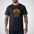 Bear with Forest Elements Neo - Traditional Tattoo Unisex T-Shirt - Tattoo Unleashed