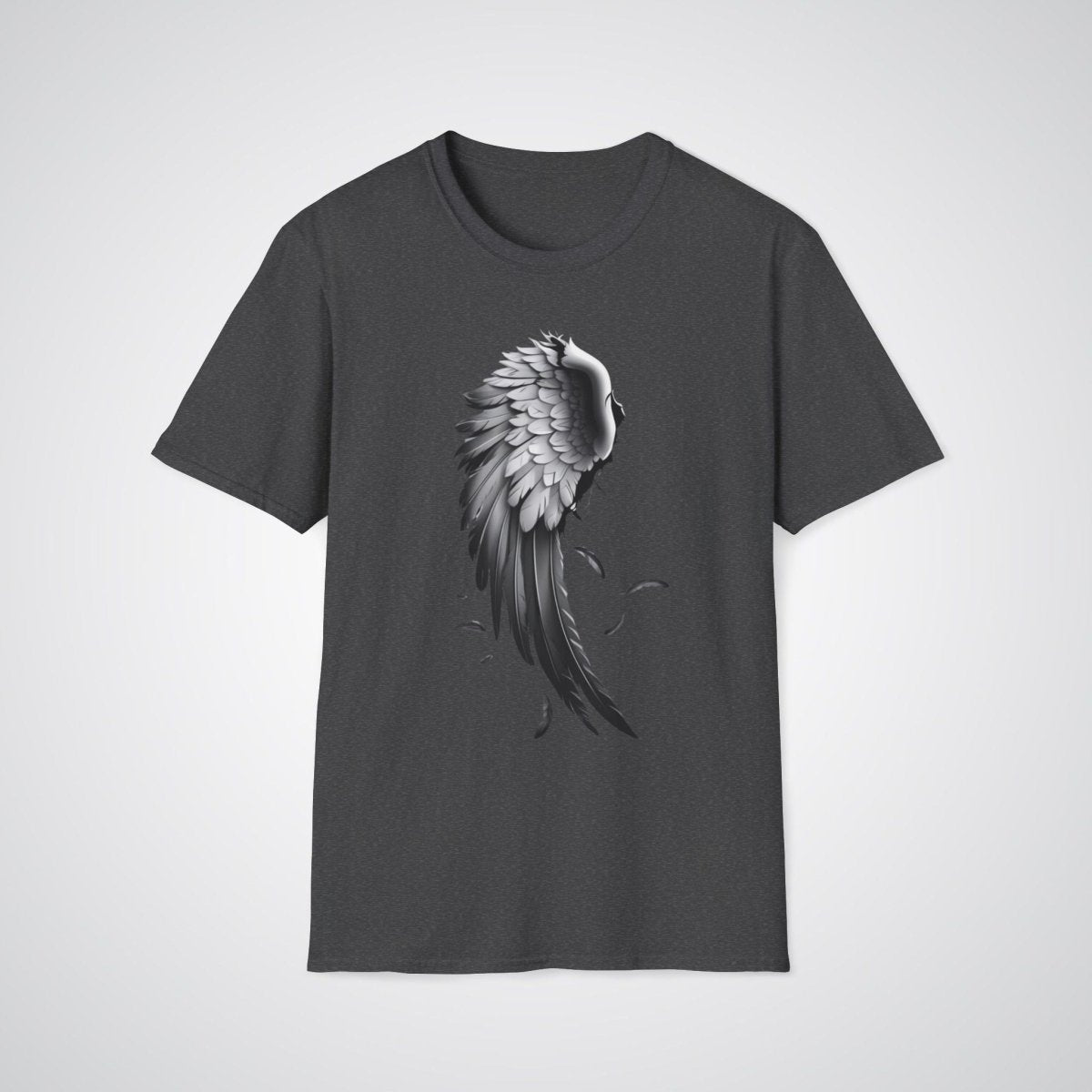 Broken Angel Wing Realism Tattoo Unisex T-Shirt - Tattoo Unleashed